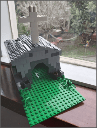 Picture of Jonte lego in the page Switched on knitters and Lego builders