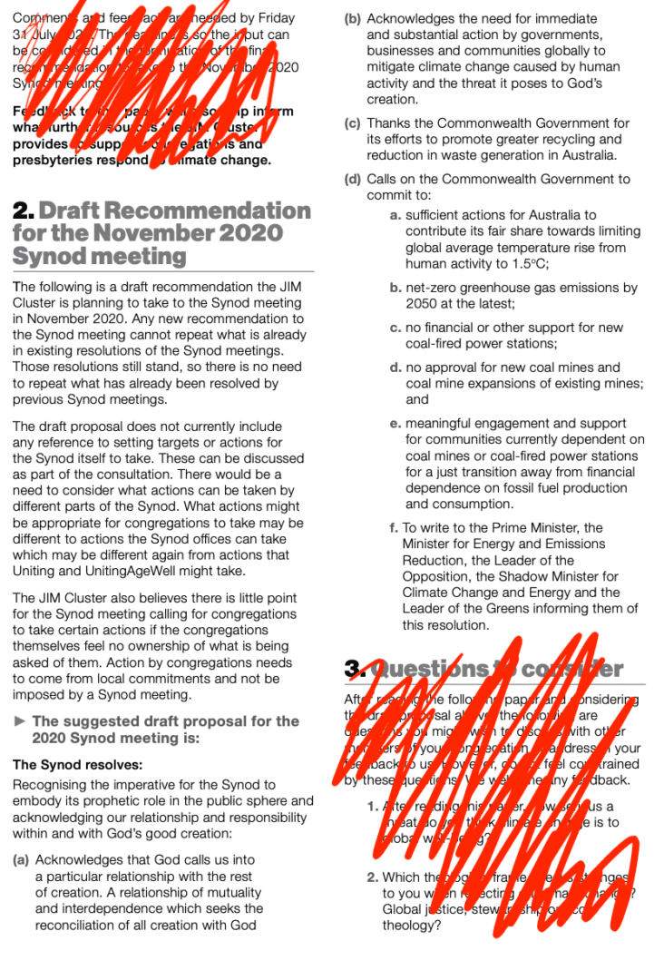 Picture of Draft resoultion Picture of Draft resoultion in the page Speak your voice on Climate Change