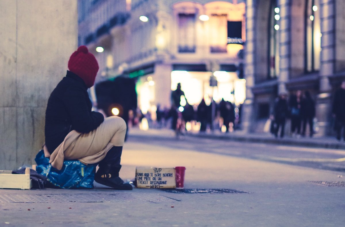 Picture of Homeless four Picture of Homeless four in the page Rough and tumble and a way out