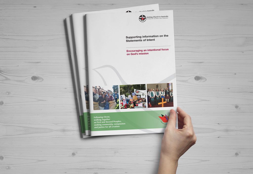 Picture of Supporting info mockup in the page Booklets & PowerPoints