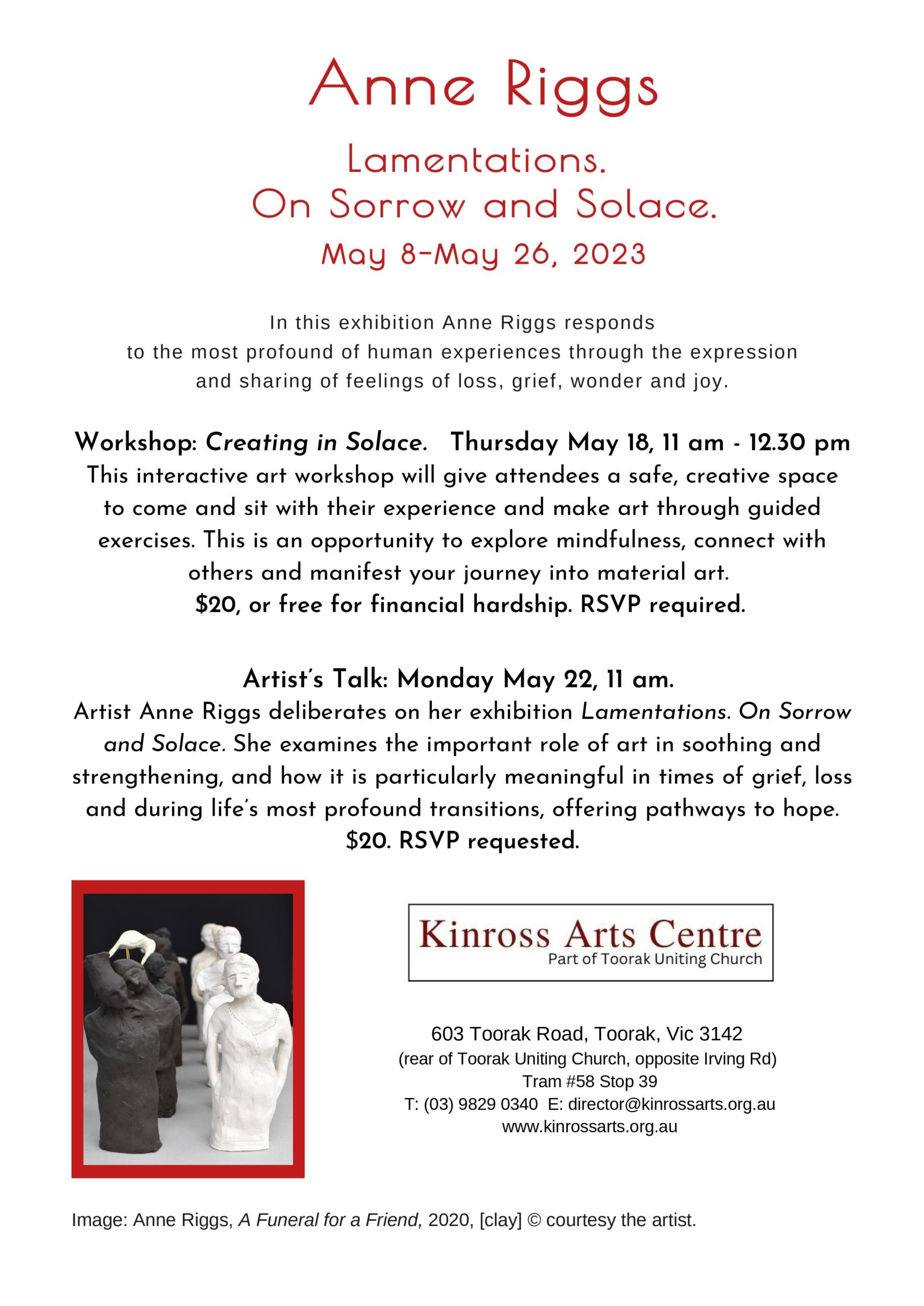 Picture of Anne riggs flyer 1 scaled in the page Lamentations. On Sorrow and Solace.
