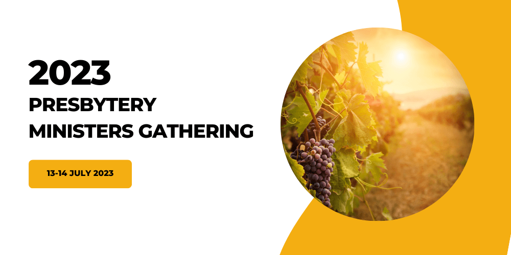 Picture of Banner in the page 2023 Presbytery Ministers Gathering