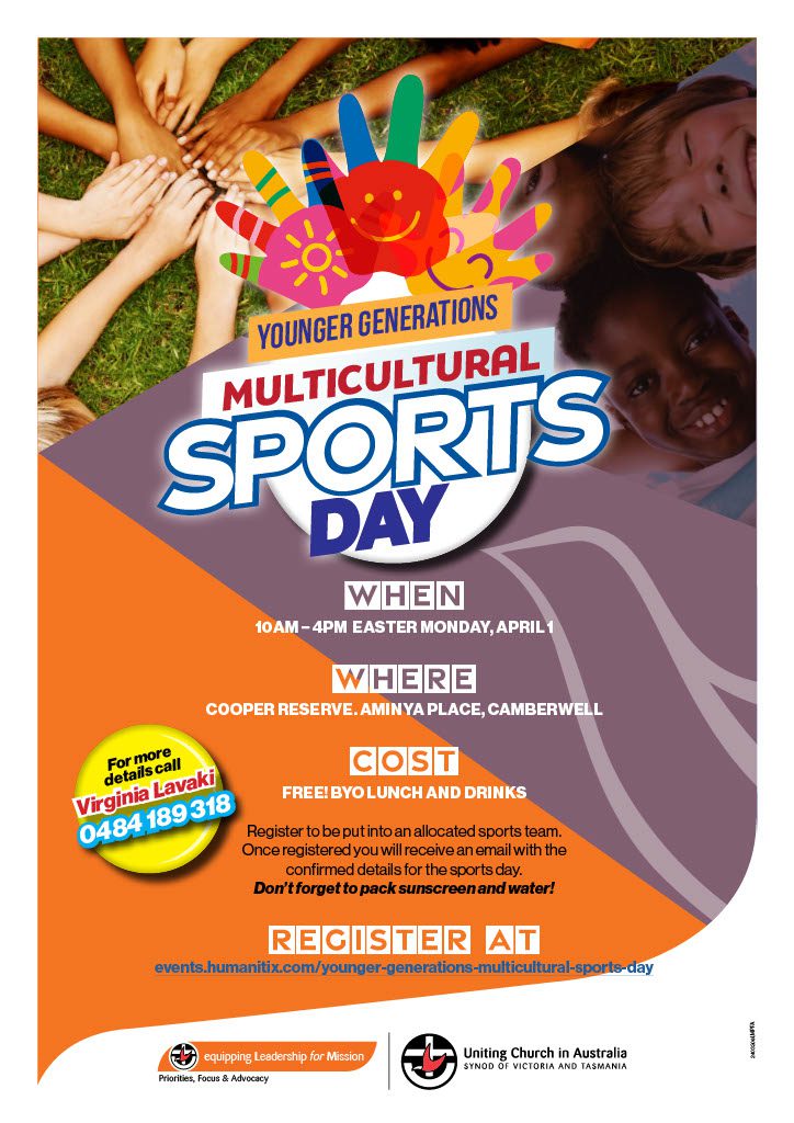 Picture of Flyer Picture of Flyer in the page Younger Generations Multicultural Sports Day