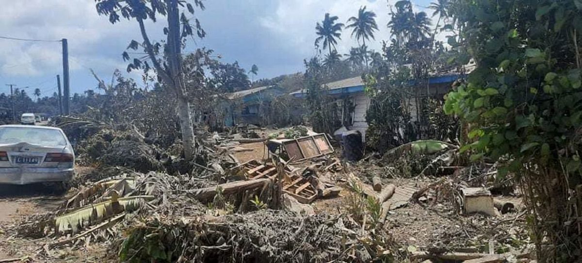 Picture of Tonga tsunami Picture of Tonga tsunami in the page Generosity reaches great heights