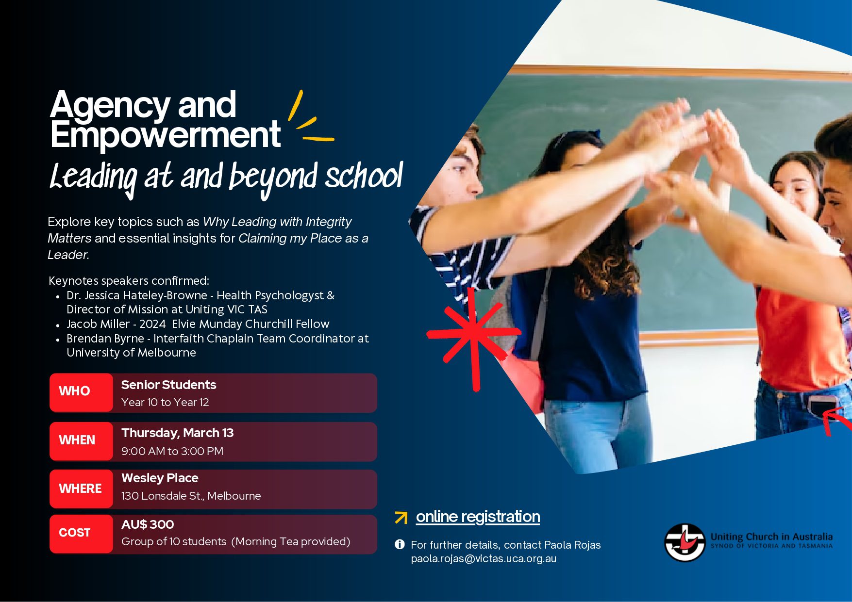 Picture of Uca leadership forum march page Picture of Uca leadership forum march page in the page Agency and Empowerment - Leading at and beyond school